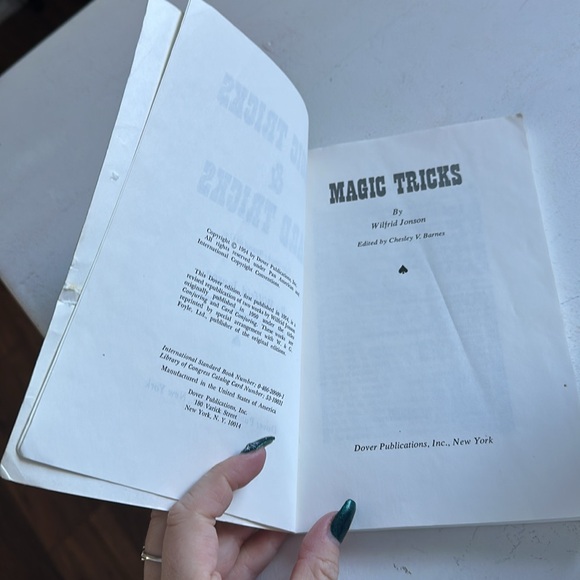 Magic tricks and card tricks vintage 1954 book - Picture 6 of 8